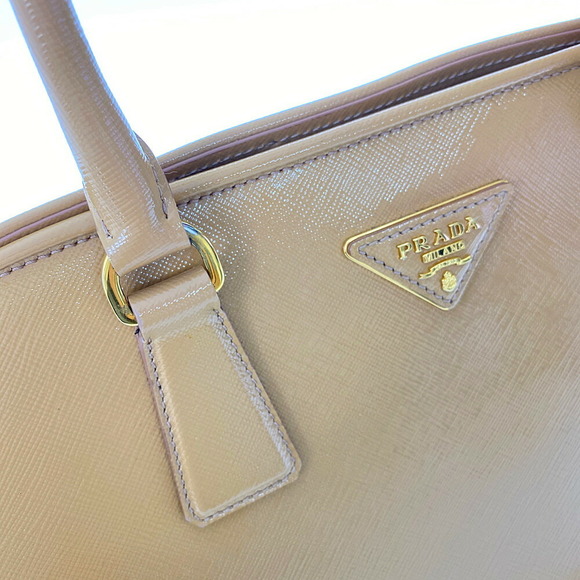 Prada Saffiano leather shoulder bag handbag VERNIC CAMMEO beige - Picture 6 of 10